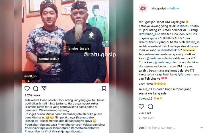 Pria Perebut Istri Sule