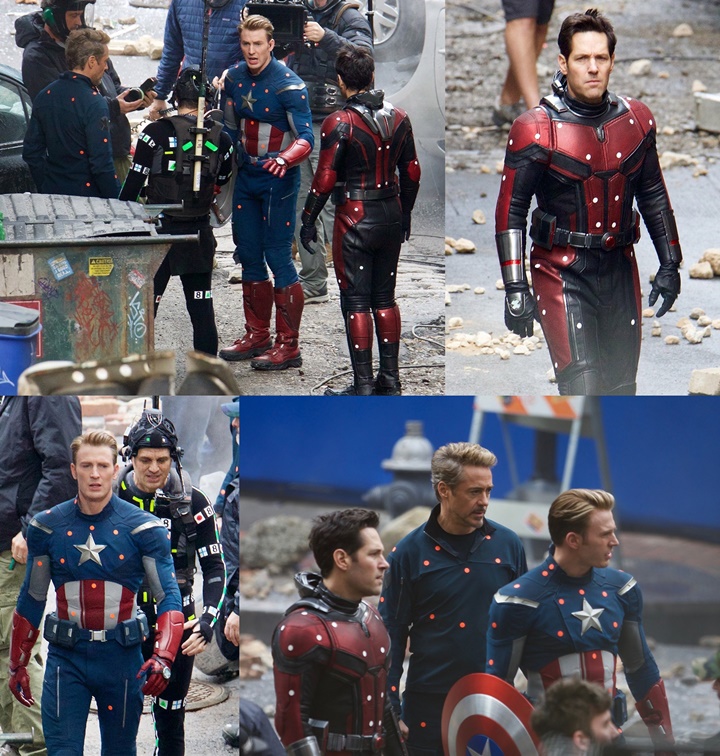 foto syuting avengers 4