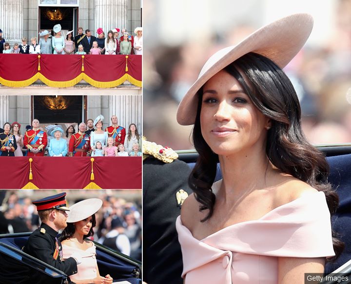 Meghan Trooping the Colour