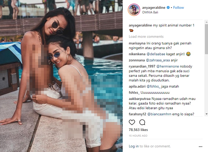 Pakai Bikini, Selebgram Anya Geraldine Dianggap Tak Hormati Bulan Suci Ramadan
