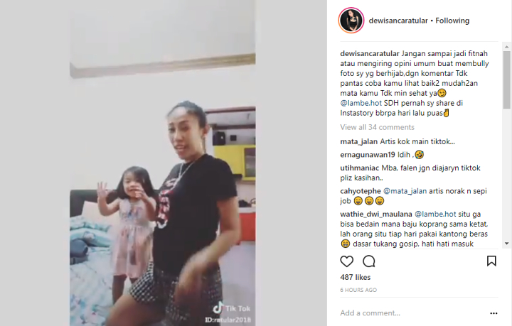 Kehamilan Sering Diragukan, Dewi Sanca Akhirnya Mulai Pamer Perut Buncit