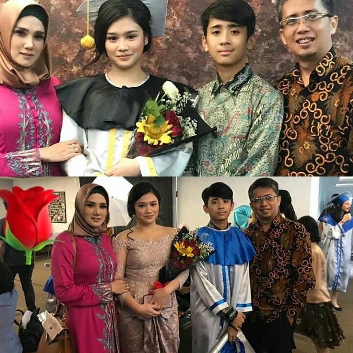 5 Hadiri Wisuda Anak Mulan Jameela Akur Bareng Mantan Suami