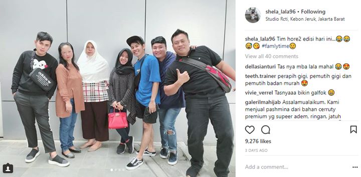 Pengasuh Rafathar Pakai Tas Mirip Hermes