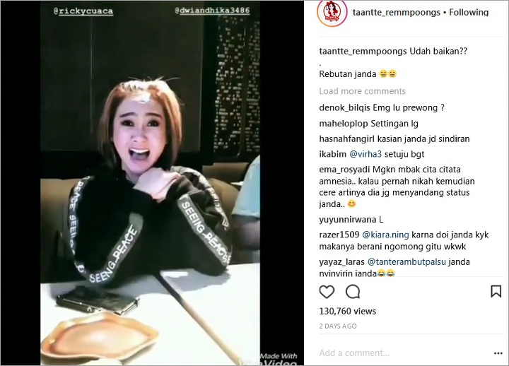 Cita Citata Sindir Soal 'Janda', Netter: Lah Bukannya Dia 