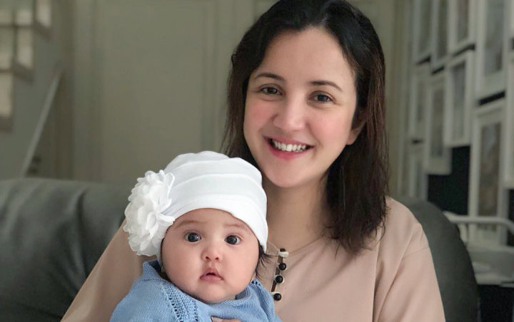 Pertama Kali Rayakan Idulfitri Bersama, Andi Soraya Adu Cantik dengan Sang Bayi