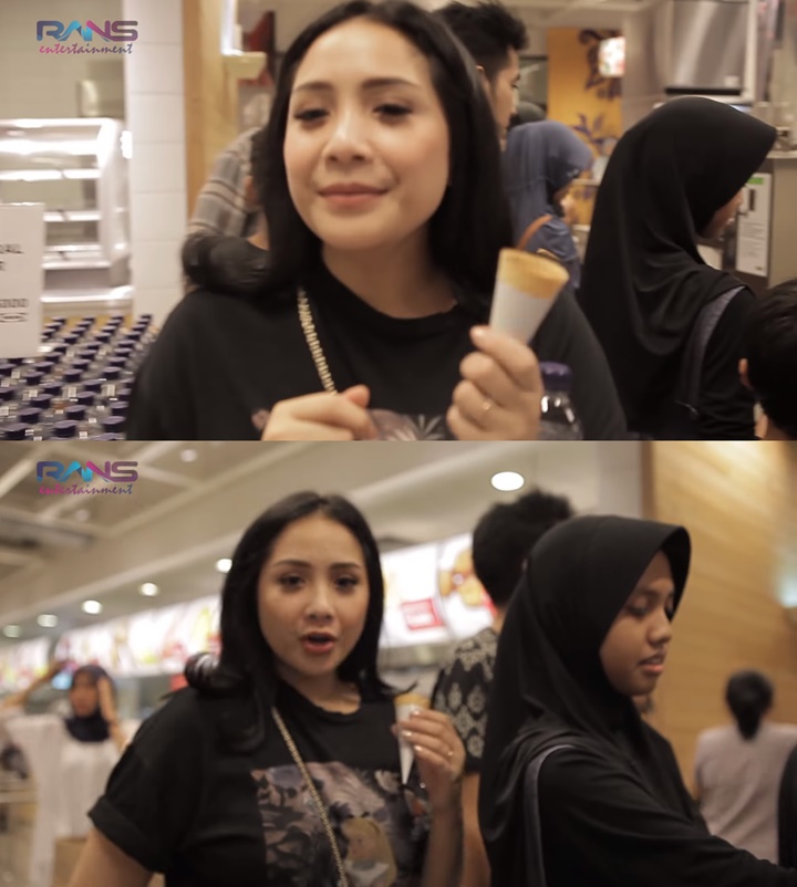 Nagita Slavina Antri Beli Es Krim