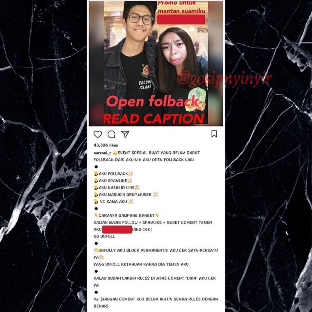 \'Istri\' Iqbaal Ramadhan Open Followers