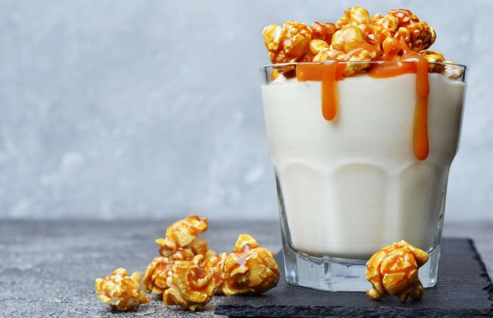 Popcorn dan Saus Karamel