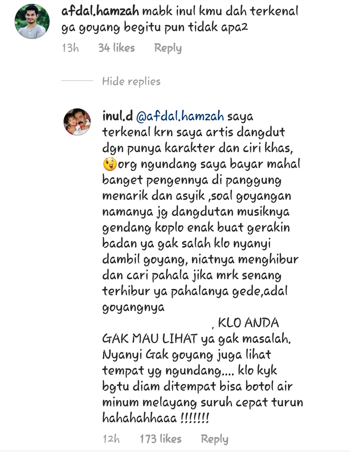 Inul Daratista Diprotes Soal Goyangan Ngebor