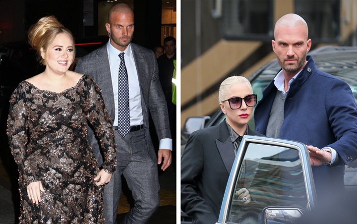 Pengawal Tampan Adele dan Lady Gaga