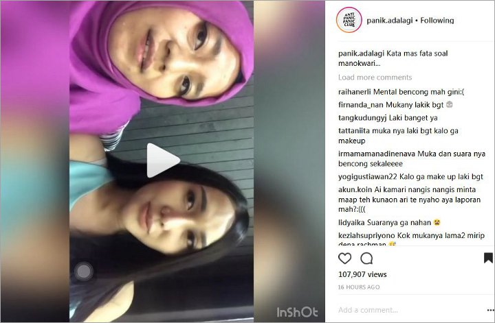 Wawancara Lucinta Luna Terkait Kelanjutan Kasus Manokwari