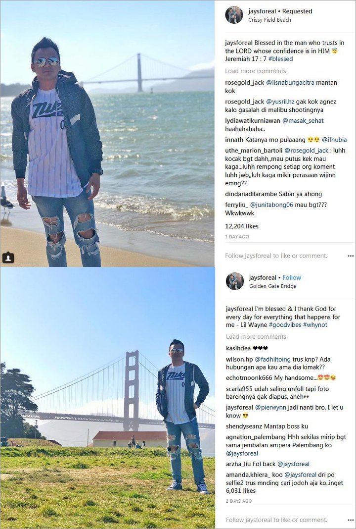 Agnes Monica Cium Bibir Chris Brown dan Ngaku Sudah Putus 