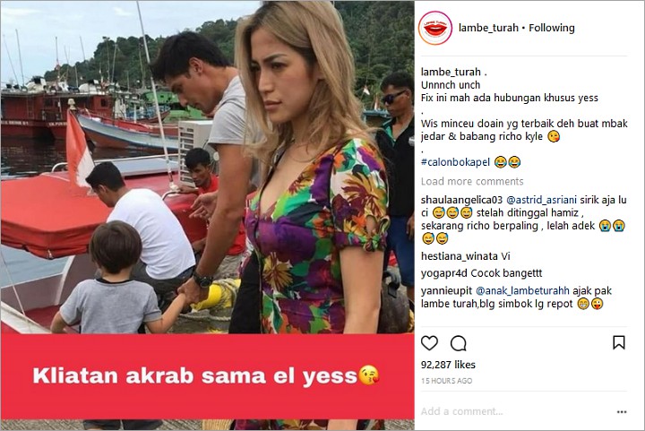 Biasa Dipuji, Jessica Iskandar Disindir Kucel Saat Kepergok Liburan Bareng Richard Kyle