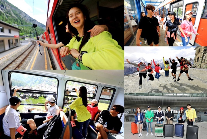 Serunya Liburan \'Running Man\' di Swiss, Kim Jong Kook dan Hong Jin Young Makin Lengket