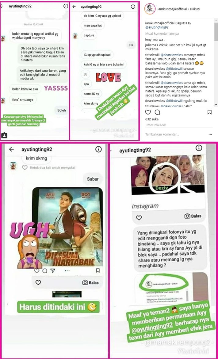 Ayu Ting Ting Siap Laporkan Haters?