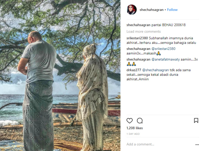 Foto Mantan Istri Raul Lemos Banjir Sanjungan