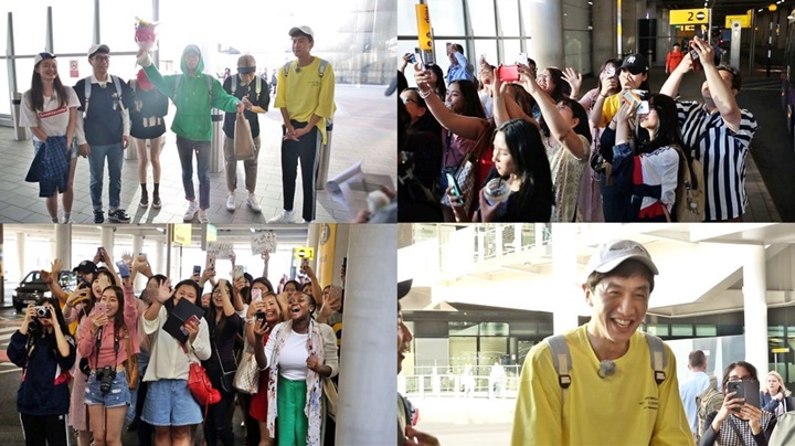 Syuting di London, Member \'Running Man\' Terkejut dengan Sambutan Hangat Fans