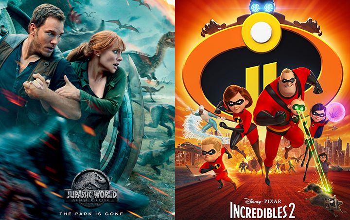 Baru Dirilis, 'Jurassic World: Fallen Kingdom' Depak 'Incredibles 2' dari Puncak Box Office