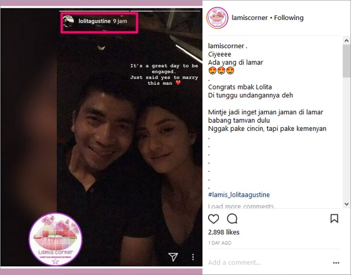 Lolita Agustine Resmi Dilamar, Fakta Soal Calon Suami Jadi Sorotan