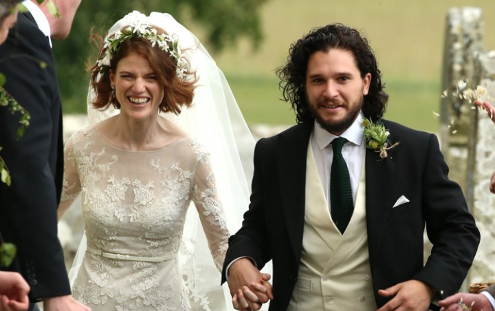 Penuh Bintang, Intip Gaya Selebriti Hollywood Saat Hadir di Pernikahan Kit Harington dan Rose Leslie