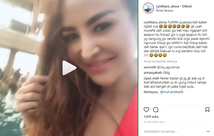 Cynthiara Alona Sindir Hijabers