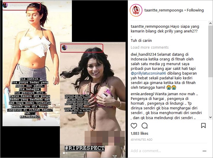Klarifikasi Prilly Latuconsina