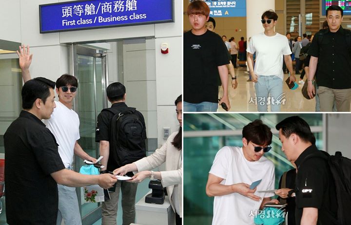Tetap Keren Meski Cuma Pakai Kaus Putih Polos, Gong Yoo Dipuji Netter Habis-Habisan