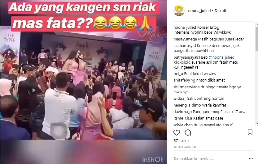 Nasib Manggung Lucinta Luna, Sepi Penonton