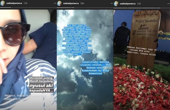 Nenek Zaskia Adya Mecca Dikabarkan Telah Meninggal Dunia