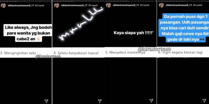 Nikita Mirzani Curhat?