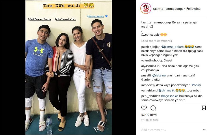 Chelsea Islan dan Mikha Tambayong