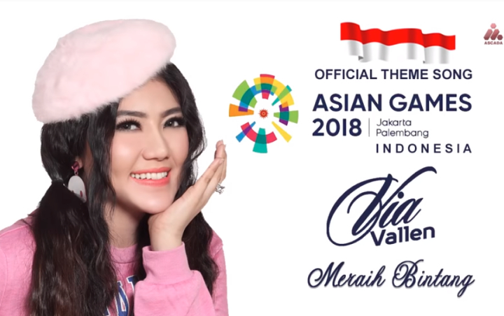 Semarakkan Pergelaran Asian Games 2018, Via Vallen Bikin Semangat di Lagu 'Meraih Bintang'