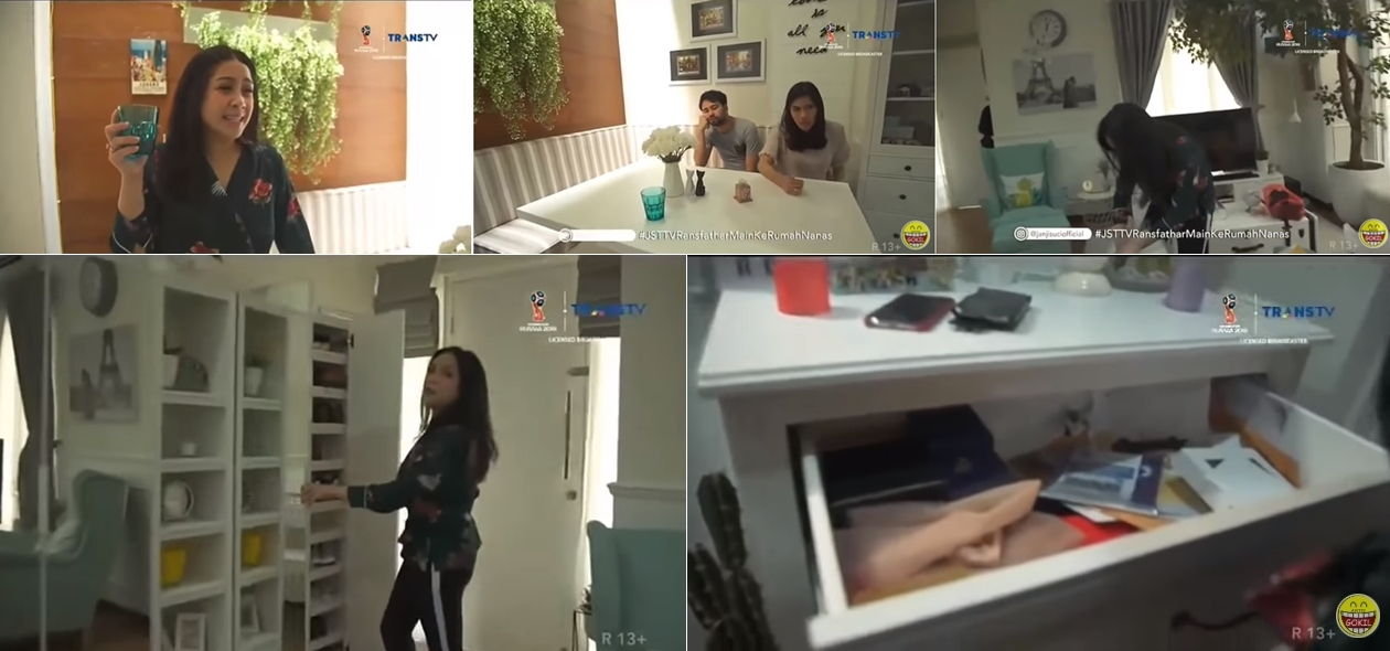 Nagita Ceriwis di Rumah Syahnaz
