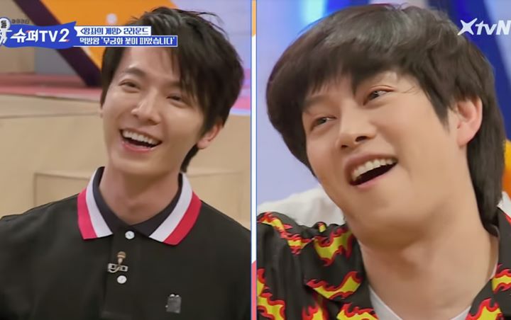 Hebohkan Oh My Girl, Donghae - Heechul Super Junior Ciuman Panas di 'Super TV'?