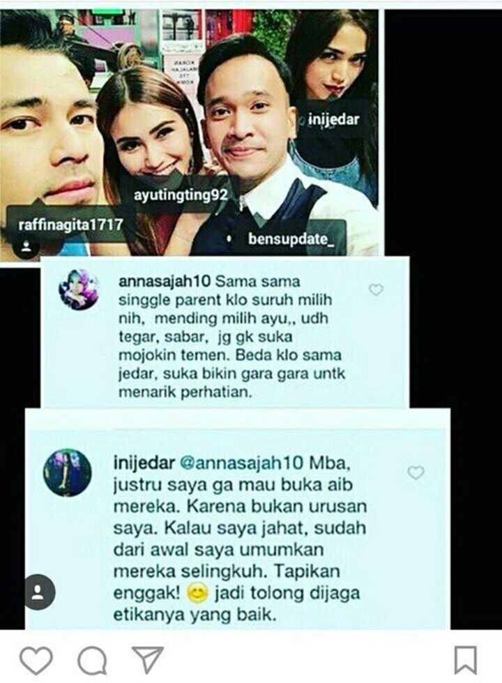 Komentar Jessica Iskandar