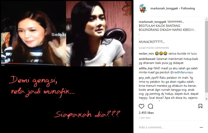 Maia Dulunya Sindir Mulan