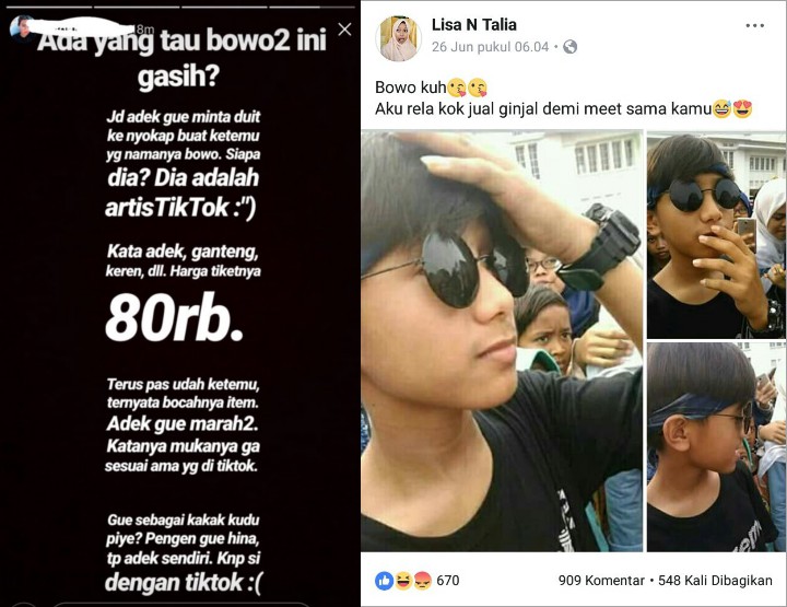 Bowo Artis Tik Tok