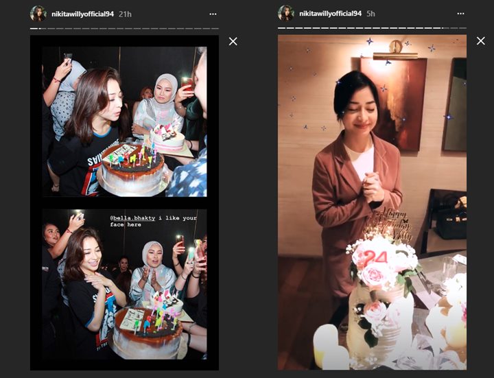 Ultah ke-24, Nikita Willy Didoakan Tembus Dunia Hiburan Internasional