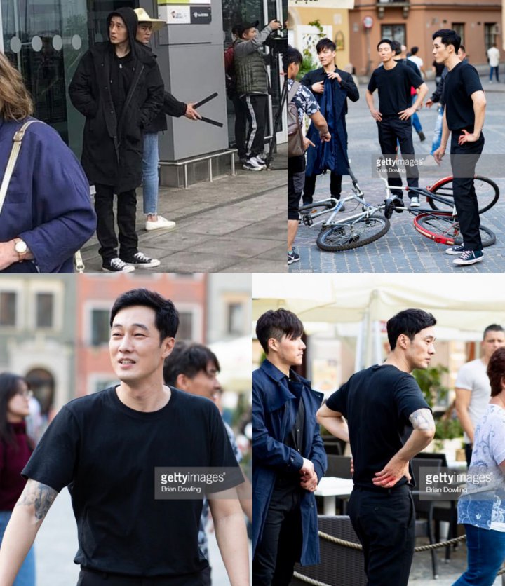 So Ji Sub Syuting Drama MBC di Polandia