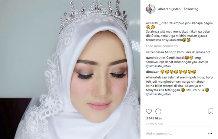 Perut Buncit Jadi Sorotan Saat Pernikahan, Istri Caisar Beri Pembelaan