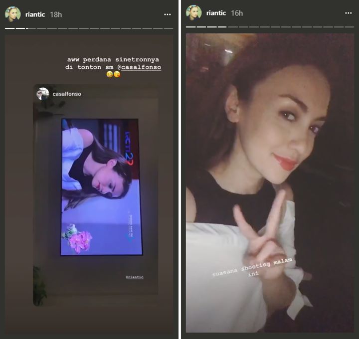 Aktingnya di 'Cinta yang Hilang' Perdana Ditonton Suami 