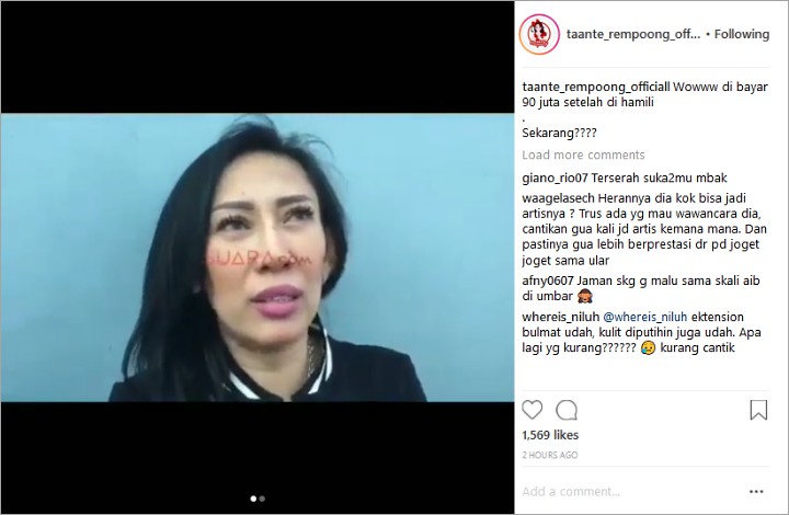 Dewi Sanca Dapat Nafkah Rp 90 Juta Dari Pacar Selama Hamil, Begini Reaksi Netter