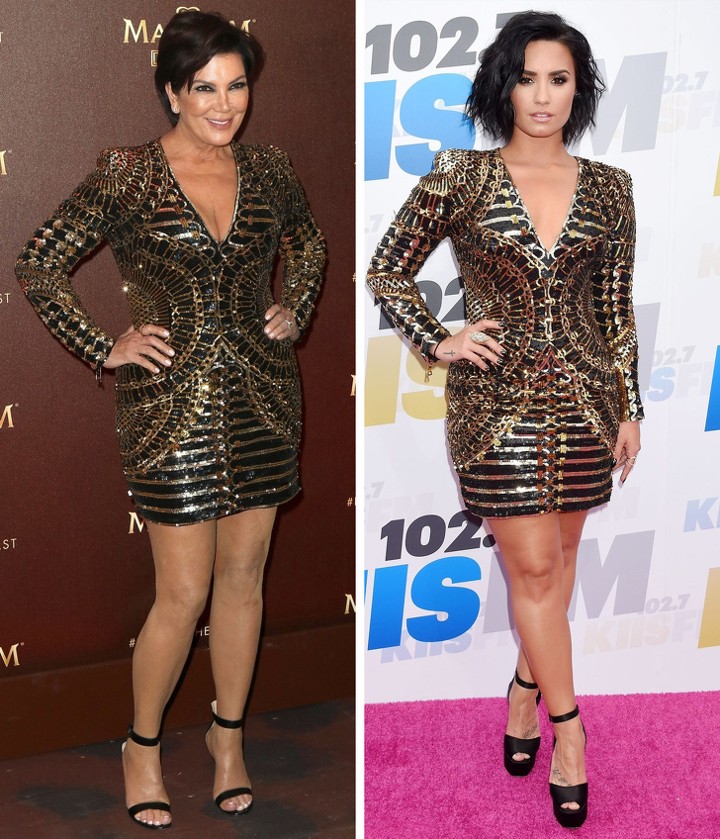 Kris Jenner dan Demi Lovato