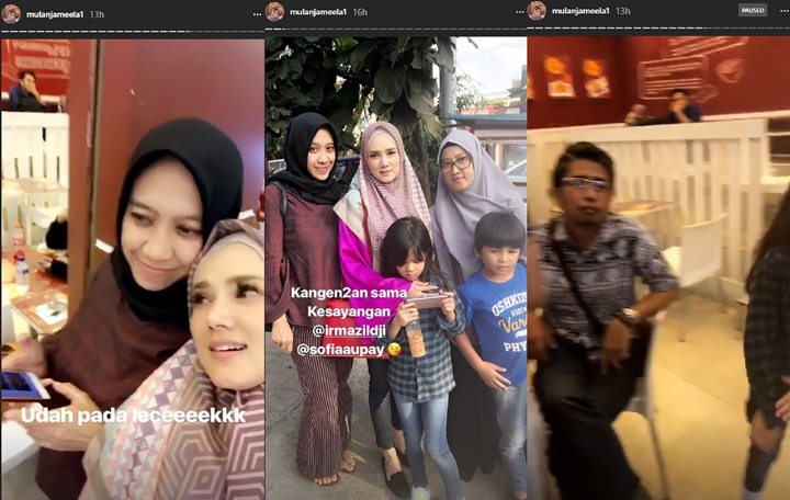 Mulan dan Istri Mantan Suami Akur