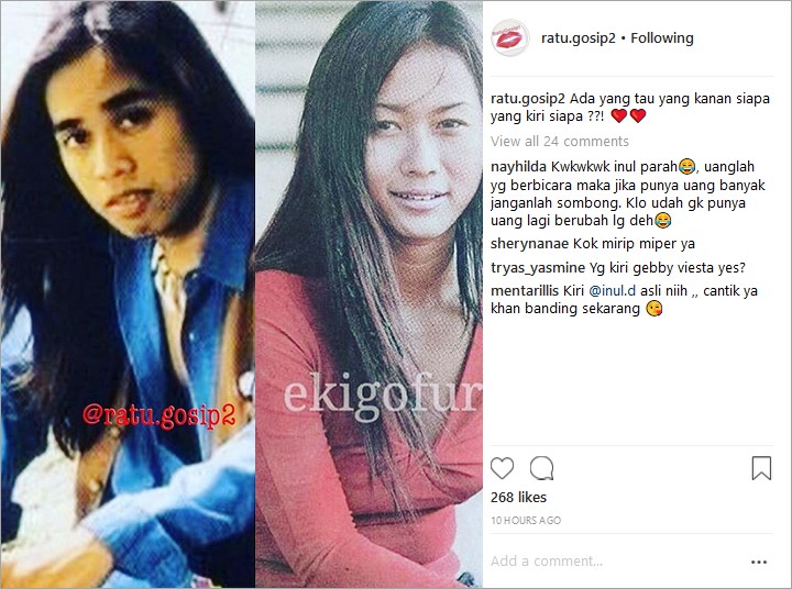 Nyaris Tak Dikenali, Penampilan Jadul Ian Kasela Dibilang Mirip Selebgram Mimi Peri