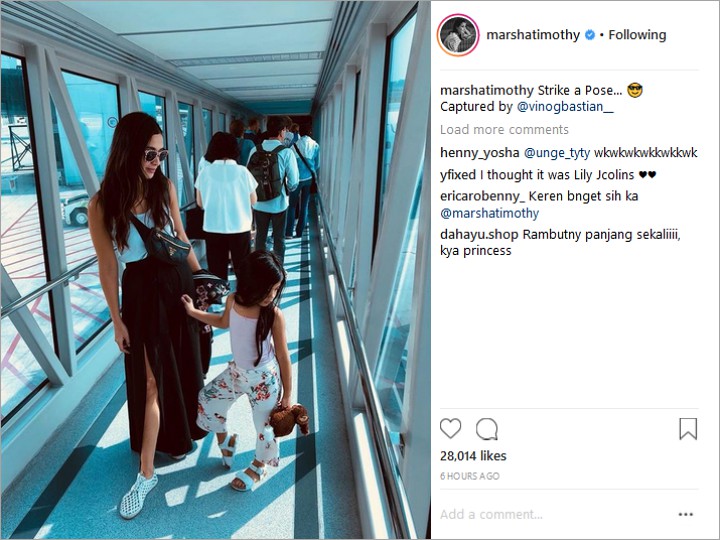 Warisi Bakat Model Sang Ibu, Gaya Anak Marsha Timothy Curi Perhatian Netter