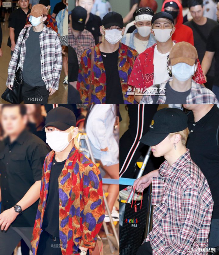 BTS Tampil Serba Tertutup di Bandara Usai Insiden dengan Fans, Begini Kata Netter