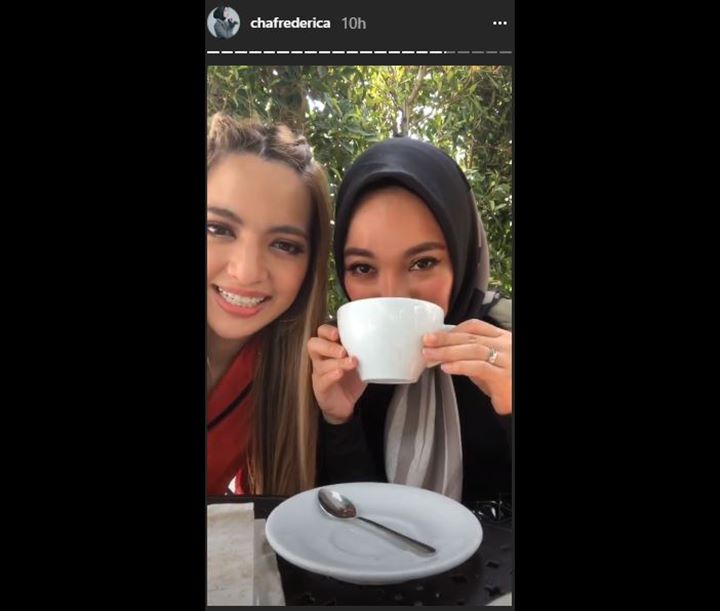 Bareng Chacha Frederica, Nia Ramadhani Bocorkan \'Ngopi Dara\' Syuting di Las Vegas