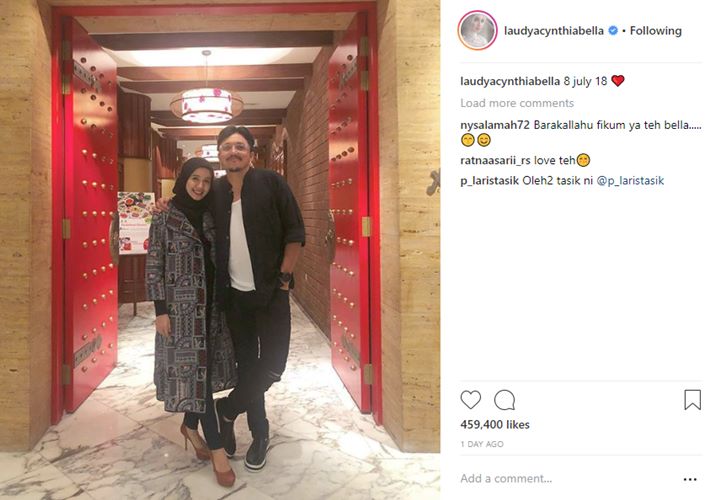 Perut Laudya Cynthia Bella