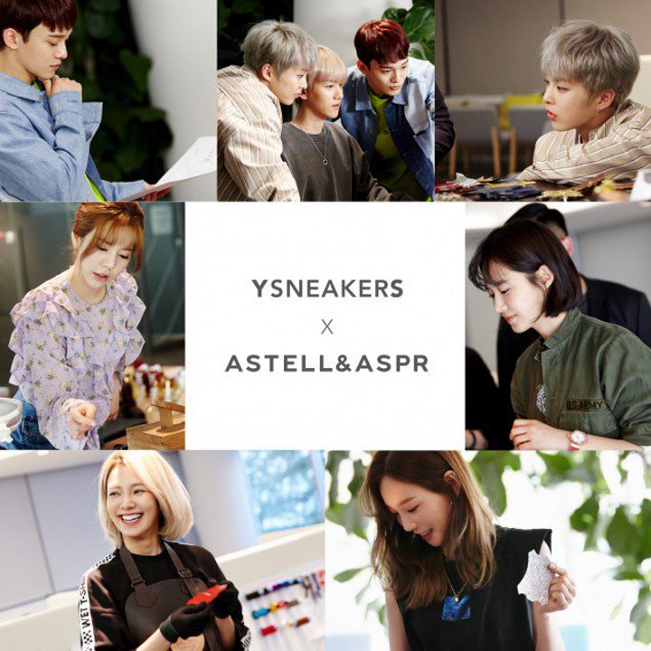 SNSD dan EXO-CBX Kolaborasi dengan Brand Sepatu, Versi Limited Edition Siap Dirilis